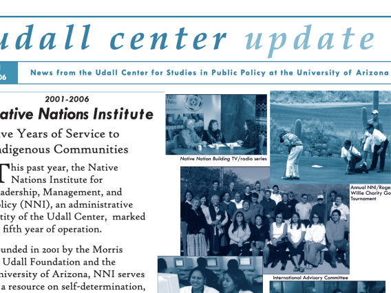 Udall Center Update No. 31